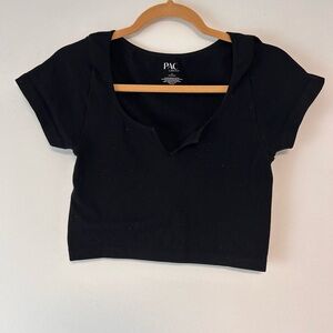 Pacsun Ribbed Black Women's Top